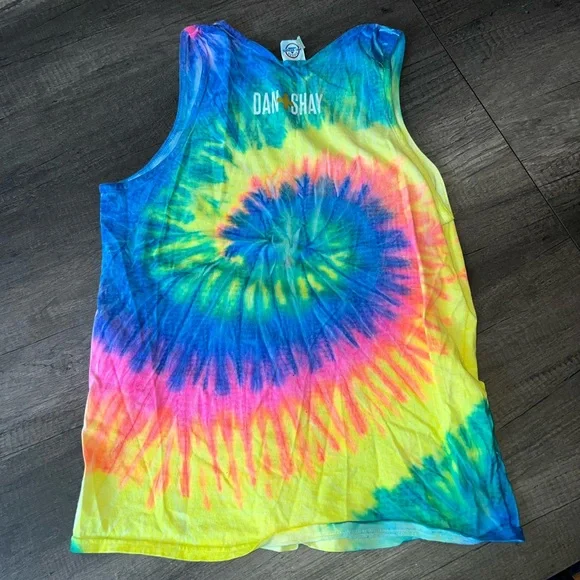 Dan and Shay Tie-Dye 'Road Trippin'' Tank Top - Picture 2 of 3
